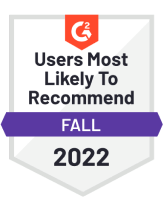 G2 Users Most Likely To Recommend Fall