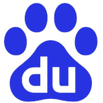 Blue paw print logo with the letters 'du' in lowercase in the center.